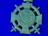 Antique Romanian Romania WW1 Medal Order Badge Award