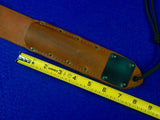 US Camillus M3 Bayonet Knife Leather Sheath Scabbard Case