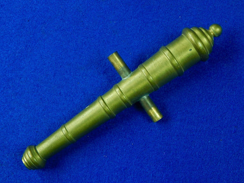 Vintage Copper Cannon Barrel Model Militaria Memorabilia 
