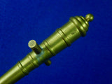 Vintage Copper Cannon Barrel Model Militaria Memorabilia