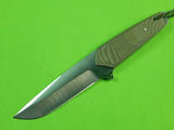 US Custom Hand Made PAUL LETOURNEAU Hunting Fighting Knife & Sheath Case