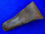 US WW1 Antique 1917 Dated Model 1916 Colt 1911 Perkins Cambell Leather Holster 