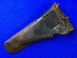 US WW1 Antique 1917 Dated Model 1916 Colt 1911 Perkins Cambell Leather Holster