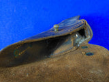 US WW1 Antique 1917 Dated Model 1916 Colt 1911 Perkins Cambell Leather Holster