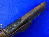 US WW1 Antique 1917 Dated Model 1916 Colt 1911 Perkins Cambell Leather Holster