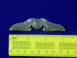 US WW1 1919 Army Pilot Blackinton Silver Wings Pin Badge Reproduction Replica