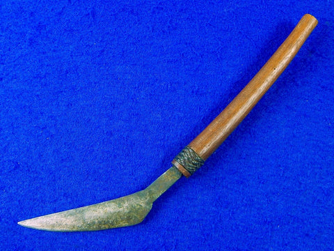 Antique Old Pisau Raut Dayak Kalimantan Indonesia Indonesian Knife