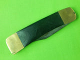 RARE Vintage Old US Custom Hand Made RALPH BONE Folding Pocket Lock Back Knife