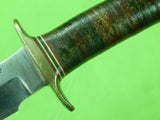 US Vietnam Custom Hand Made RANDALL Model 1 8 Fighting Knife Sheath Grey Stone