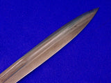 RARE Antique 19 Century Pre WW1 Germany German Saxon Short Sword with Scabbard