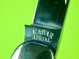 RARE KaBar Aerial TT201 Picture Handle Large Sleeve Board Whittler Folding Knife