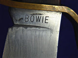 RARE US Vietnam Era Western Bowie Fighting Knife w/ Sheath