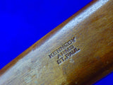 RARE US WW2 Kennedy Arms Co. Theater Fighting Knife w/ Sheath
