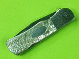 RARE Vintage Custom Handmade J. A. S Folding Pocket Lockback Knife