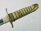 RARE WW2 WWII Japanese Japan Tanto Fighting Knife Dagger w/ Scabbard