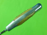 1956-58 Custom Hand Made R.H. Ruana Model 27C5 "S" Stamped Hunting Skinner Knife