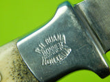 Vintage US Custom Made Rudy RUANA Model 13A Signed Blade Small Hunting Knife