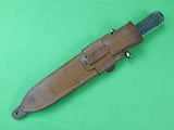 Vintage Custom Made "RUDY" R.H. RUANA Model 42D Spear Point Bowie Stag Knife