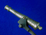 Vintage Replica Model of US Civil War Cannon Memorabilia Militaria