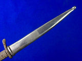Romanian Romania WW2 Vintage NCO Dress Dagger Eagle Head Knife w/ Scabbard