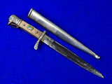 Romanian Romania WW2 Vintage NCO Dress Dagger Eagle Head Knife w/ Scabbard