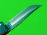 Vintage US Custom Hand Made Ruana Steelhead Hunting Knife & Sheath