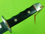 A.G. Russell Japan Made Bowie Fighting Knife & Sheath Stone