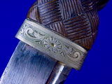 Scottish Scotland British English 19 Century Dagger Dirk Knife w/ Scabbard Frog