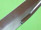 Custom Made Handmade CHUCK STAPEL Scrimshaw Micarta Handle Knife & Sheath