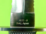 Seki Japan Japanese Junglee Waterloo Boot Stiletto Fighting Knife w/ Sheath Box