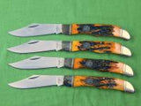 Set of 12 North American Hunting Club NAHC Folding Pocket Knife