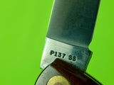 US Case XX 1975 Sod Buster Kentucky Bicentennial P137 SS Folding Pocket Knife