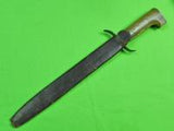Vintage South American REPUBLICANO #9 Large Bowie Gaucho Machete Fighting Knife