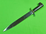 Vintage South American REPUBLICANO #9 Large Bowie Gaucho Machete Fighting Knife