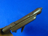 Vintage Soviet Russian Russia USSR 1989 Makarov Pistol Handgun Leather Holster