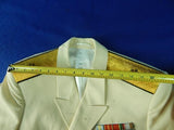 Vintage Soviet Russian Russia USSR Navy Admiral Summer Tunic Jacket Coat Uniform