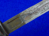 Soviet Russian Russia USSR WW2 AVS 36 Simonov Rifle Fighting Knife Bayonet