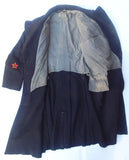 Soviet Russian Russia USSR WW2 Lieutenant Winter Overcoat Coat Uniform