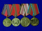 Soviet Russian Russia Set 30 40 50 60 Years WW2 Victory Anniversary Medal Order 