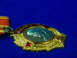 Soviet Russian USSR Post WW2 Gold Platinum LENIN Order #363866 Medal Badge Award