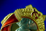 RARE Soviet Russian USSR Post WW2 Gold Platinum LENIN Order #331861 Medal Badge