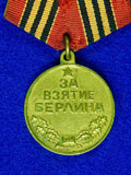 Soviet Russian Russia USSR WW2 Berlin Medal Order Award Badge - 