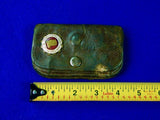 Soviet Russian Russia USSR WWII WW2 Coin Wallet w/ Badge Medal Pin