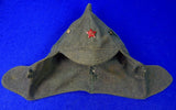 Original Soviet Russian Russia USSR WW2 Infantry Winter Hat Budenovka