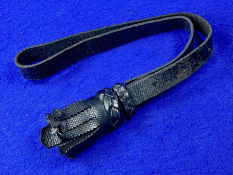 Soviet Russian Russia USSR Vintage WW2 Shashka Sword Leather Portepee Knot