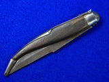 Antique Old Spain Spanish 19 Century Navaja Large Folding Knife