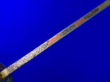 Vintage Old Spain Spanish Fencing Rapier Sword