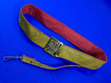 Spanish Spain Antique 19 Century Pre WW1 Officer's Belt Buckle Sword Hanger