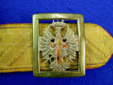 Spanish Spain Antique 19 Century Pre WW1 Officer's Belt Buckle Sword Hanger
