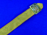 Spanish Spain Antique 19 Century Pre WW1 Officer's Belt Buckle Sword Hanger